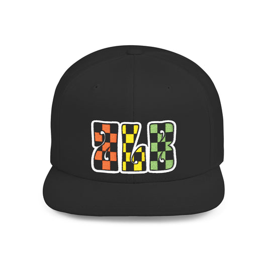 ALB Rasta Checkered Snapback